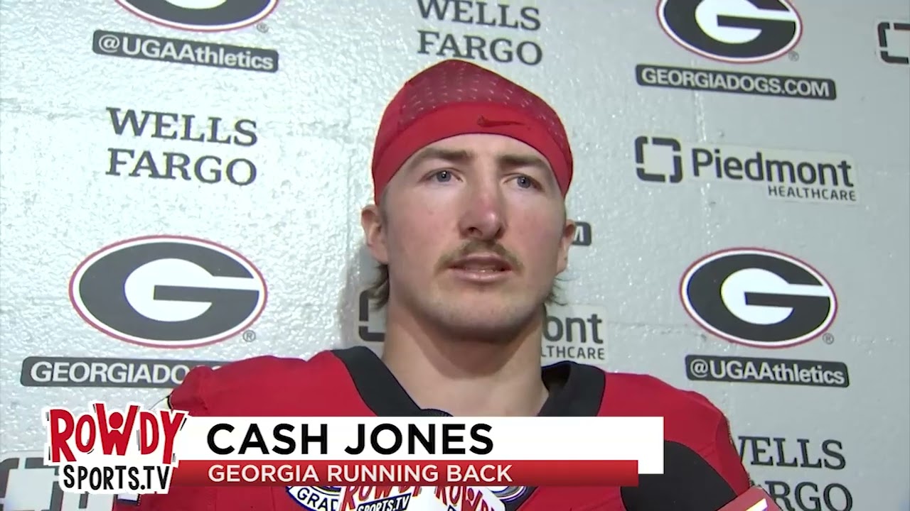 WATCH: As a veteran, Georgia RB Cash Jones wants to help lead the younger Bulldog players
