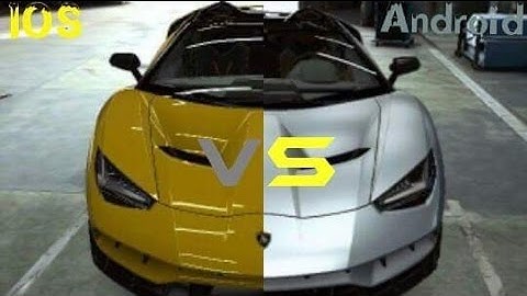 Csr2 Lamborghini Centenario: Android vs IOS