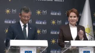 Genel Başkanımız Özgür Özel İyi̇ Parti Lideri Meral Akşener I Ziyareti Sonrası Konuşuyor 