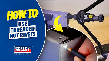 How to Use Threaded Nut Rivets / Rivnuts / Blind Nutserts