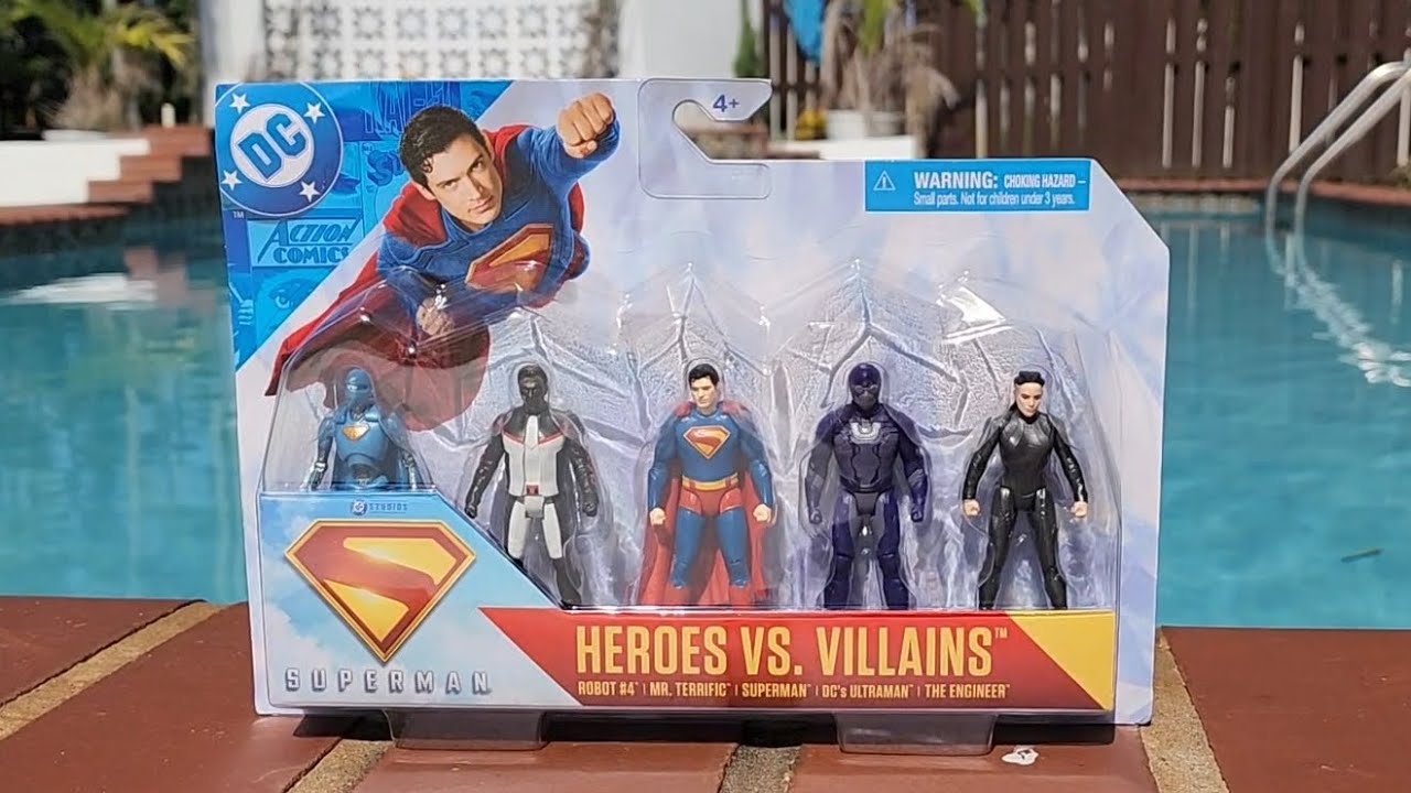 SUPERMAN 3 INCH HEROES VS. VILLAINS toy review | 