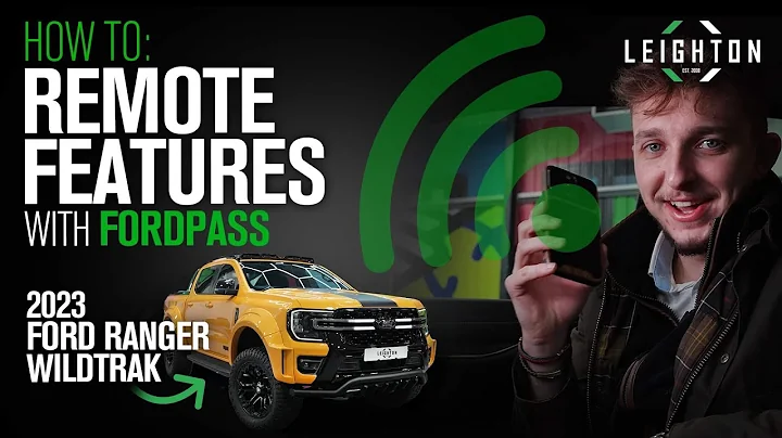How to REMOTE START your 2023 Ford Ranger with the FordPass App