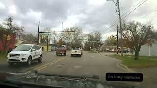High-Speed Pursuit in Paw Paw Michigan Suspect Tries to Evade Deputies Caught on Bodycam