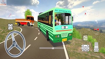 TSRTC Bus Driving in Bharat Bus Simulator 3D Game | Bus Wala Game | Bus Wali Game | Bus Ka Game