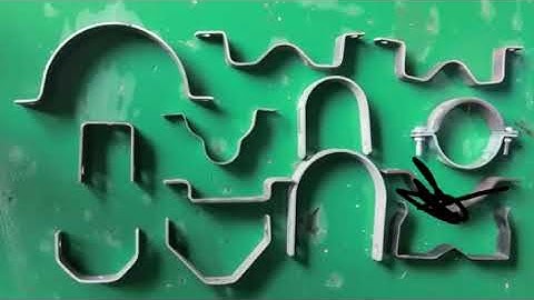 Pipe clamp bending machine, pipe clamp forming machine, pipe clamp processing machine