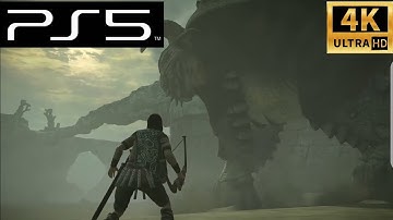 (PS5) SHADOW of the COLOSSUS Walkthrough - PART 3 - SECOND BOSS BATTLE - No Commentary [4K 60fps]