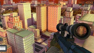 Sniper 3d - Hostage Taker (Scared of Heights) Primary mission Gabe