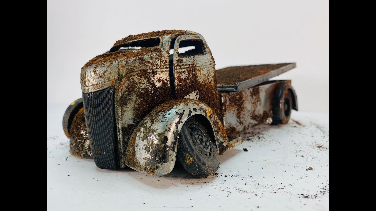 Restoration 1947 Ford Coe Model car Diecast restoration YouTube