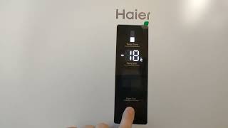 Настройка температуры холодильной и морозильной камеры в холодильниках Haier