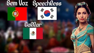 Speechless in Korean  Latin Spanish and Portugûese from Portugal