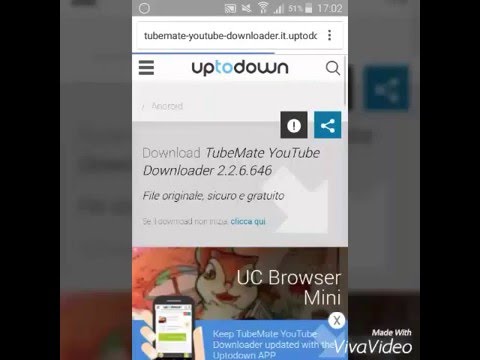 SCARICARE TUBEMATE GRATIS