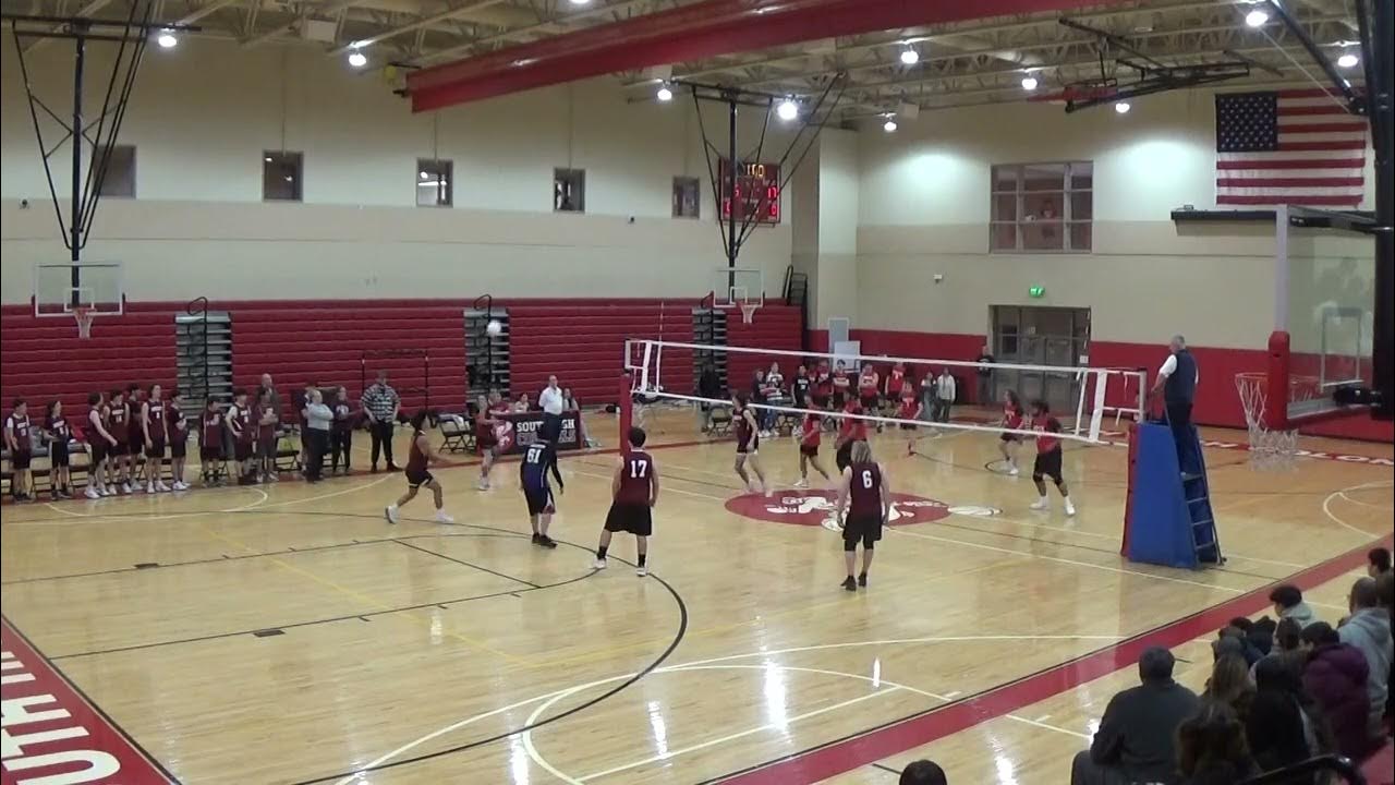 Doherty vs South: Varsity Volleyball set 3c - YouTube