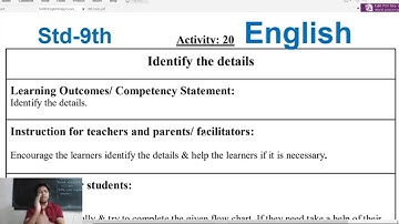 Bridge Course 9th English 20-Activity