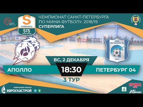 Видео к матчу Аполло - Петербург 04