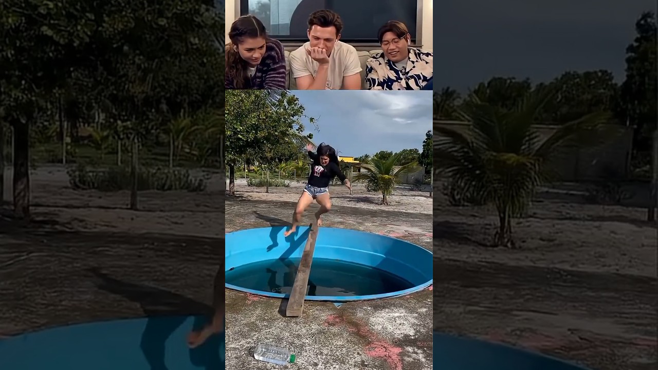 Tom Holland React Viral Videos part 189 #tomholland #funny #trytolaugh #reaction
