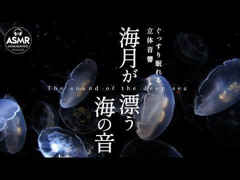 ぐっすり眠れる立体音響 水の音 海の音「海月が漂う海の音」睡眠用BGM 作業用BGM 勉強用BGM