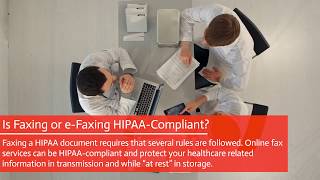 HIPAA Compliant Fax Services For Healthcare Companies