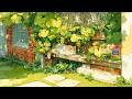 Lofi With My Cat || Fresh summer breeze 🌿🐾 April lofi vibes for deep focus &amp; study flow