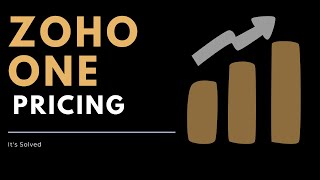 Zoho One Pricing - Explained by Australian Zoho Partner