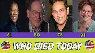 Famous Celebrities Who Died Today | Shocking Deaths & Ages Revealed