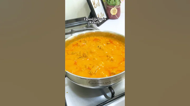 How to cook a perfect egusi Ijebu. #egusiijebu #youtubeshorts #soupsrecipe #giveityourbestshort