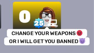 When your opponent wants you banned in Rivals...