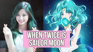 Fitting TWICE members in Sailor Moon characters