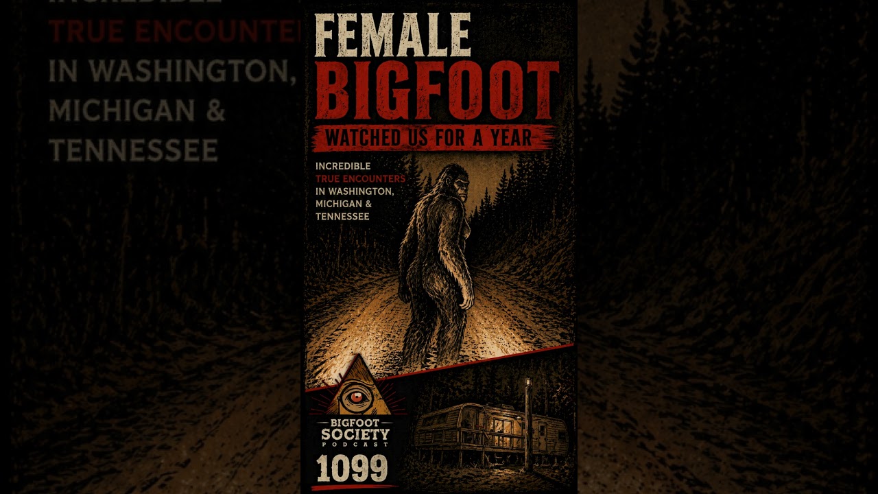 At 12 years old, he saw a towering female Bigfoot on a dark road in Washington