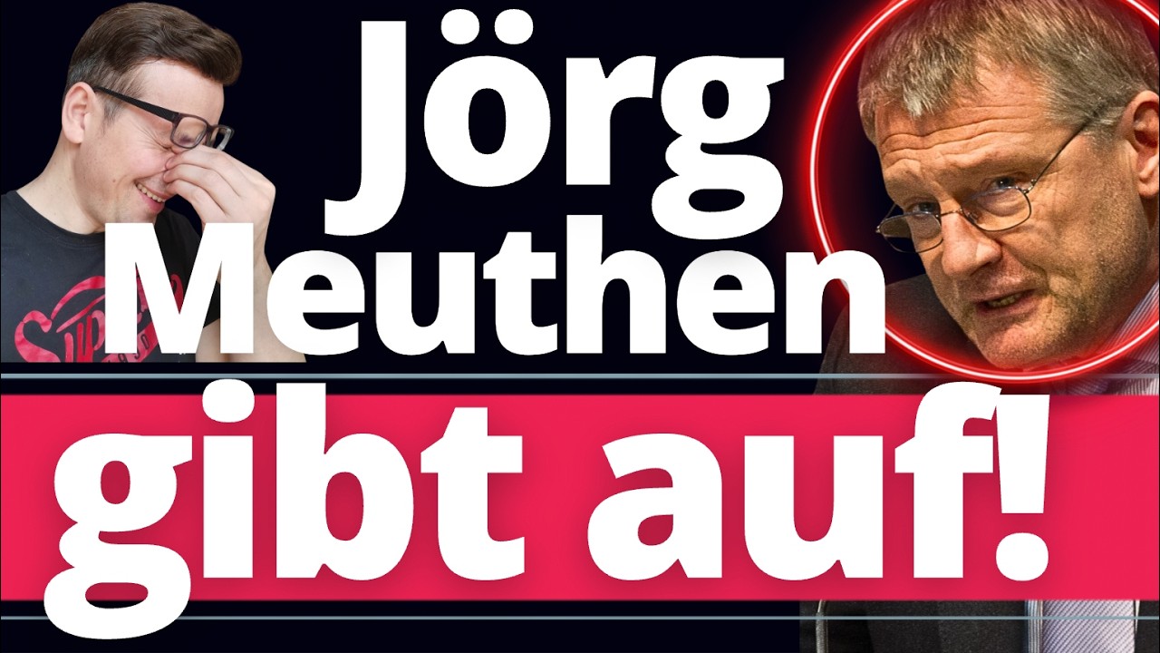 Völlige Auflösung der Werteunion! Meuthen hört auf!