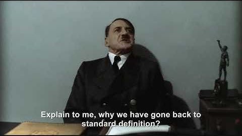 Hitler is informed he