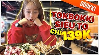 Lẩu tokbokki siêu đỉnh chỉ với 139k || WHAT THE FOOD