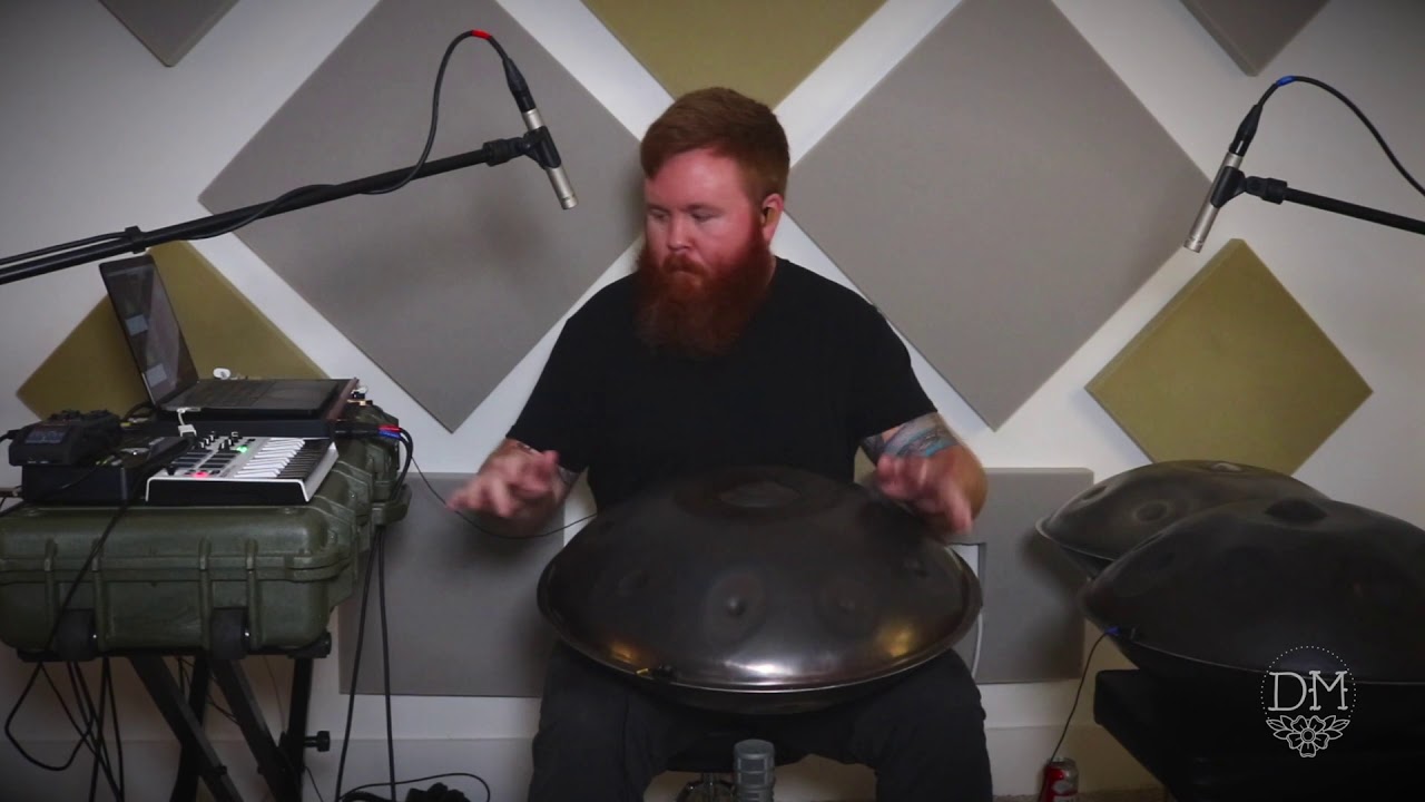 #LiveFromHome - "Snaggletooth" (Aura Handpan | Electronics)