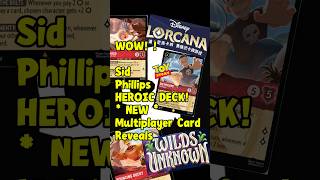 Toy Story Multiplayer #Lorcana cards revealed! #HEROIC Sid Phillips #Pixar #Disney #Memes #ToyStory