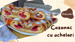 COZONAC CU OCHELARI (Prăjitură ochi de păun) || Dulcinele