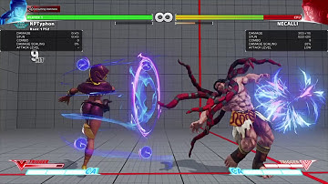 Menat meterless vtrigger combo 348 dmg