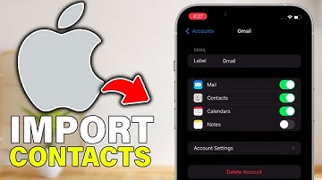 Sync Google Contacts With iPhone in Minutes - Full Guide (Tutorial)