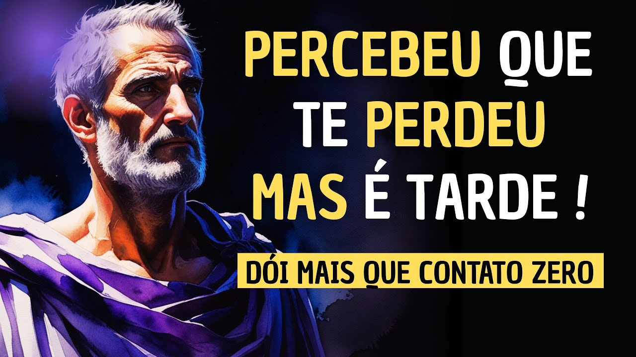 COMO CAUSAR ARREPENDIMENTO EM QUE TE ABANDONOU - ESTOICISMO