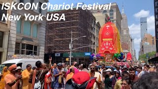 New York ISKCON Chariot Festival 2023 NY USA