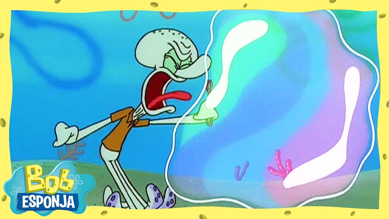 Aulas de bolhas Bob Esponja em Português YouTube