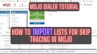 How to import files in mojo || How to use mojo dialer || Mojo Tutorial 2021 || English language screenshot 2