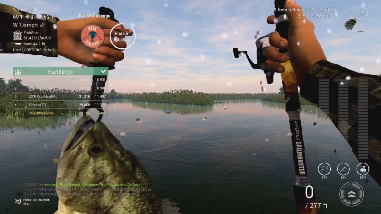 Fishing Planet 1st Place Bass Challenge