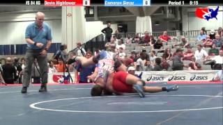 Devin Hightower vs. Cameron Simaz at 2013 Las Vegas/ASICS U.S. Open