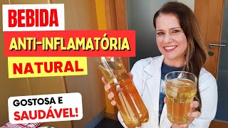 Bebida ANTI-INFLAMATÓRIA NATURAL, Fácil, Gostosa, Saudável e Barata (Tome Assim!)