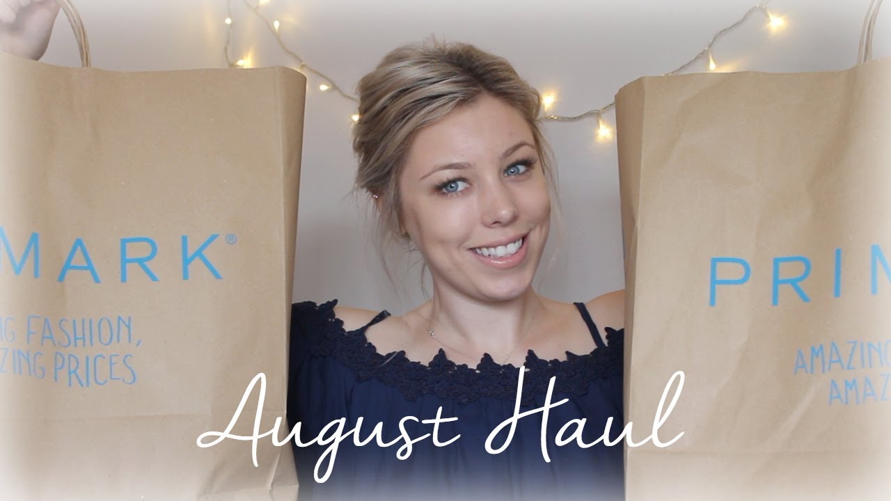 Huge Try On Primark Haul August + More | Gemma Faulkner