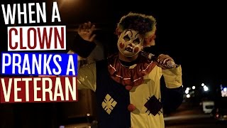 When A Clown Pranks A Veteran!