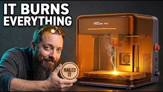 I Tested Creality's Enclosed Laser Engraver… Is the Falcon A1C Worth It?