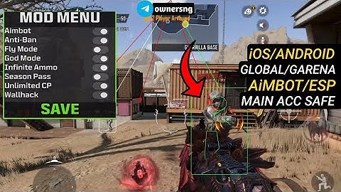  ❤️ CODM Mod Menu for Global 2025 Android Aimbot Hacks 