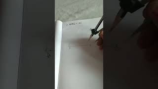 Construction of 60 degrees angle with compass by manasa mam, in telugu @Krishna Murthy tutorials