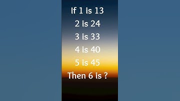 Simplest number logic. #numberlogic #youtubeshorts #math #genius #logic #brainteaser #puzzle #trick