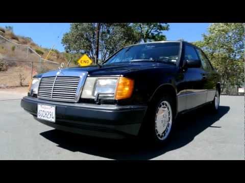 1990-mercedes-benz-300e-94k-mi-2-owner-w124-black-sports-sedan-300-e-class